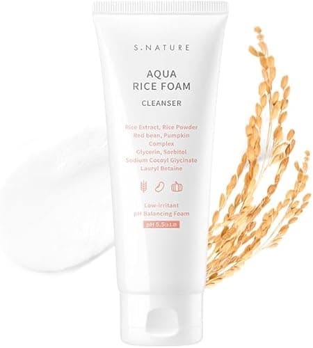 S.NATURE Aqua Rice Foam Cleanser