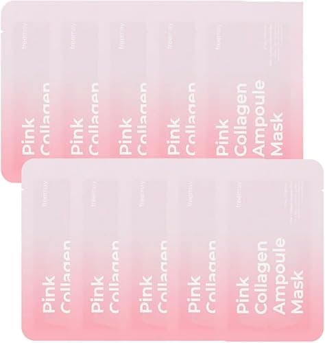 freemay pink collagen ampoule mask