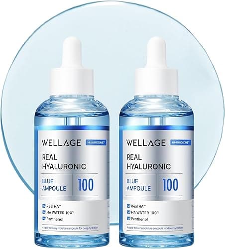 WELLAGE Real Hyaluronic Blue Ampoule 100