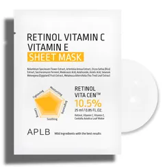 APLB Retinol Vitamin C Vitamin E Sheet Mask