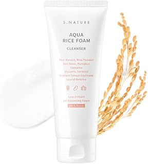 S.NATURE Aqua Rice Foam Cleanser