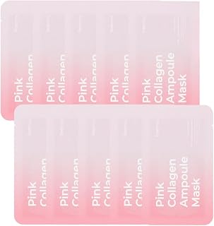 freemay pink collagen ampoule mask