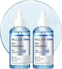 WELLAGE Real Hyaluronic Blue Ampoule 100