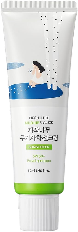 Round Lab Birch Juice Mild-up Sunscreen UV LOCK SPF 50+