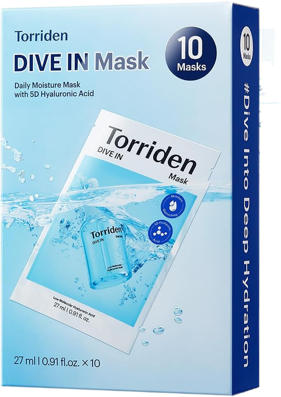 Torriden Dive In Hyaluronic Acid Facial Mask
